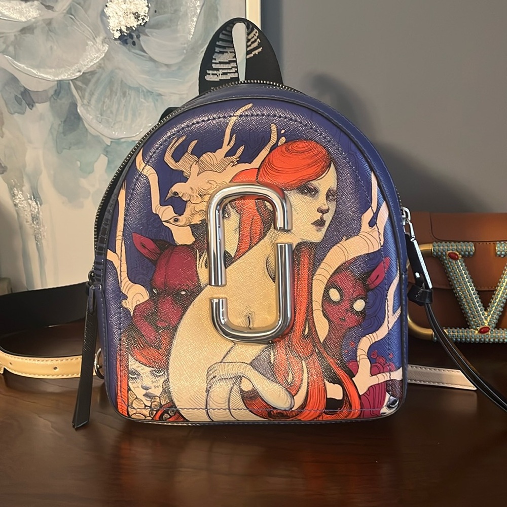 Lauren Tsai x Marc Jacobs collaboration backpack